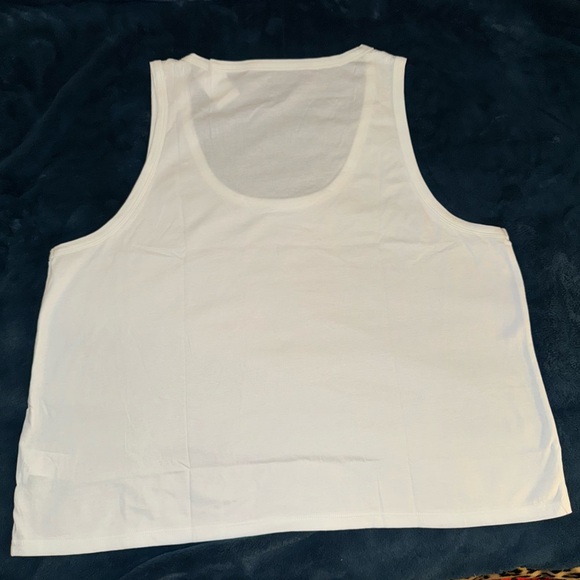 NEW! J. CREW FACTORY White “Broken-In” Jersey Tank Top size 3X NWT GORGEOUS - Picture 14 of 16